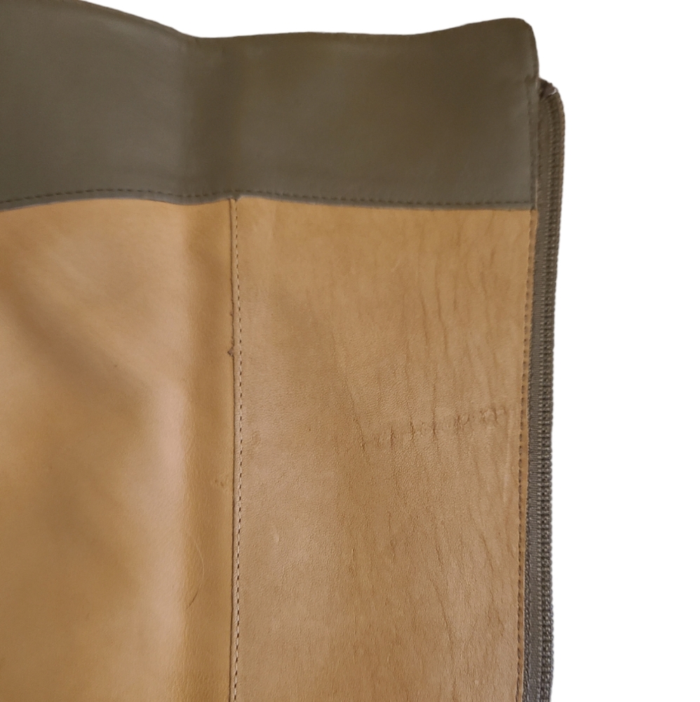 Via Spiga Prish suede riding boot, stacked heel, leather strap with buckle - Picture 8 of 10